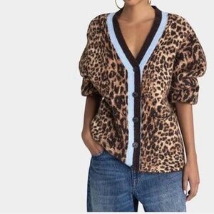 ‼️SALE‼️ Target KBB by Kahlana Leopard Print Cardigan (L)